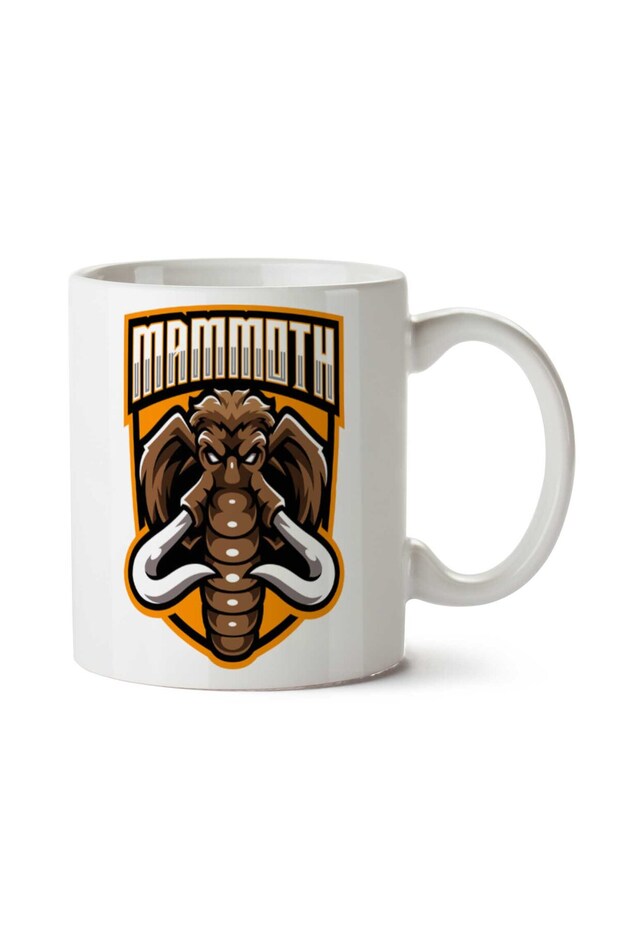كوب مطبوع على الجانبين من Mammoth