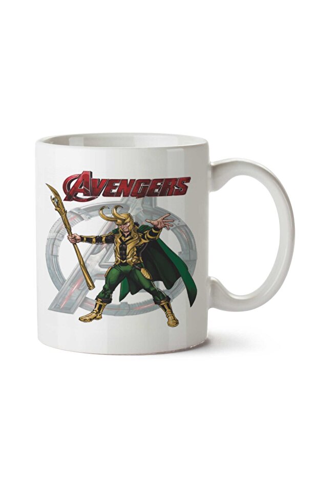 كوب LOKI (3) مطبوع على الجانبين