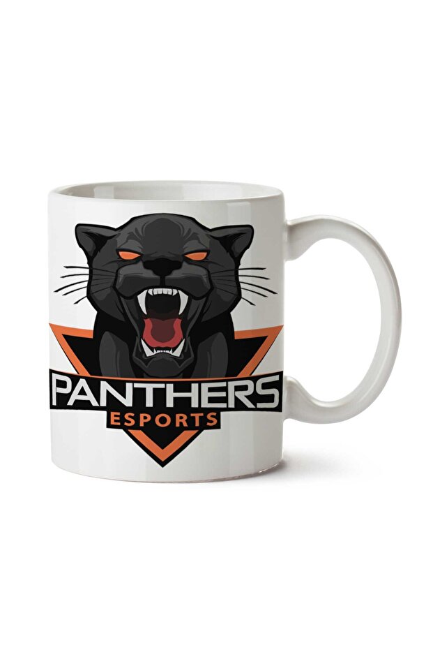 كوب مطبوع على الجانبين من Panthers Esports