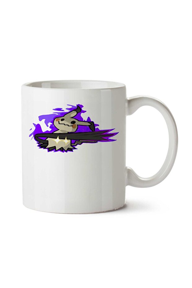 كوب مطبوع على الجانبين من Mimikyu
