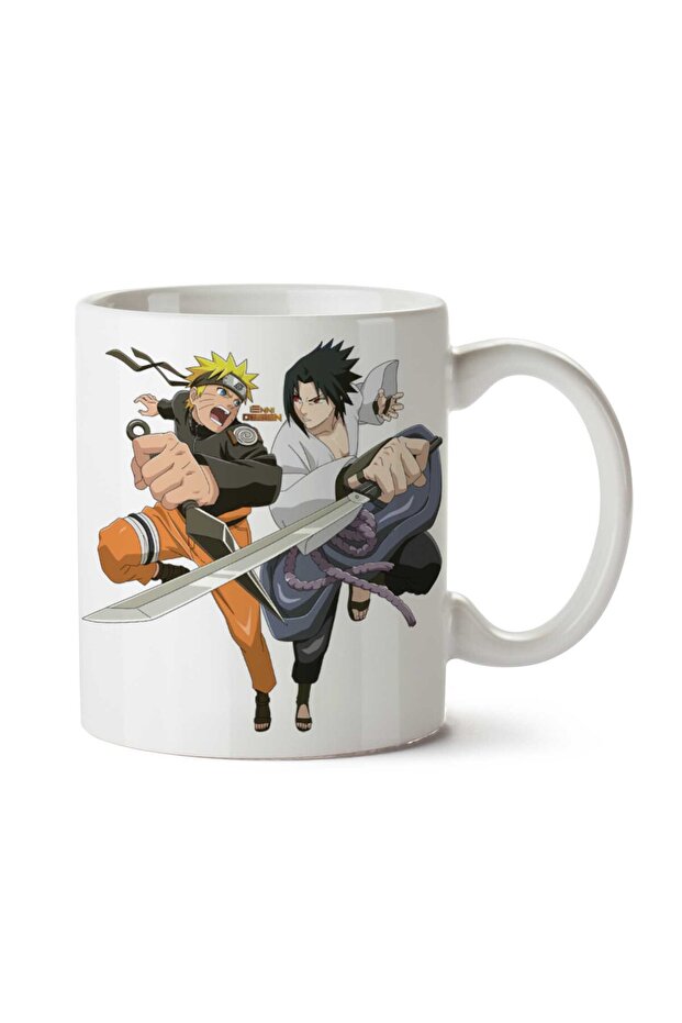 كوب ناروتو شيبودن Ultimate Ninja Storm Sasuke مطبوع على الجانبين