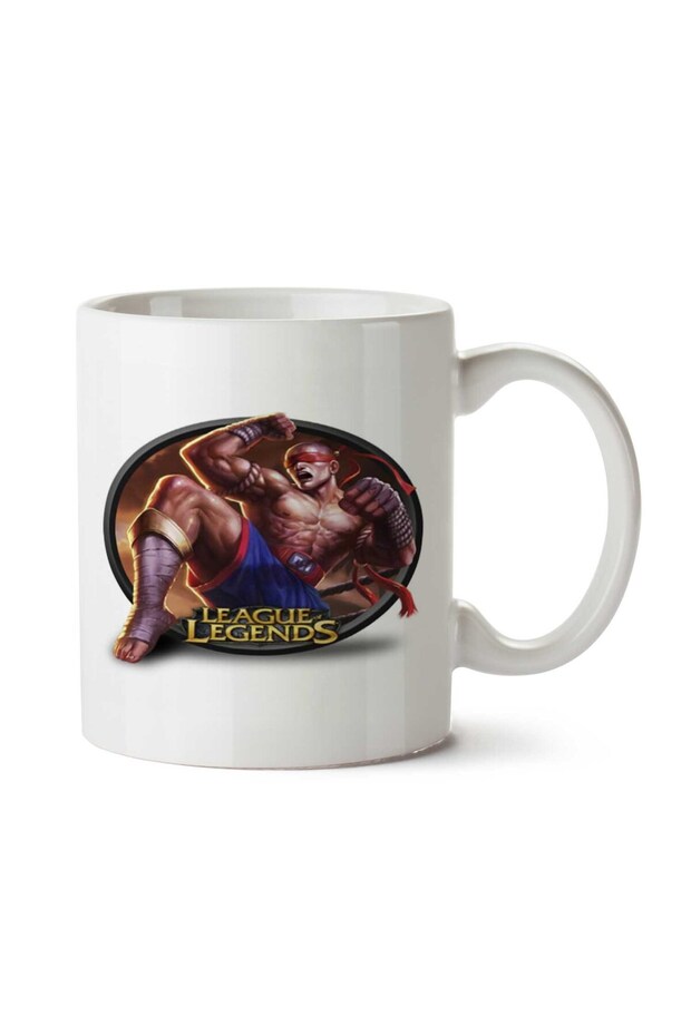 كوب مطبوع على الجانبين من Lee Sin