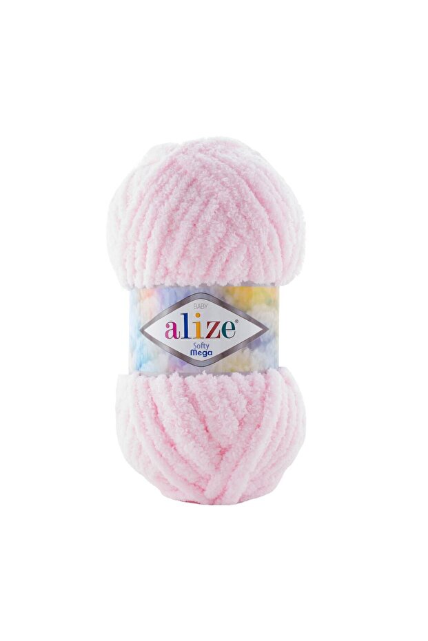 Softy Mega Hand Knitting Yarn 5 Balls