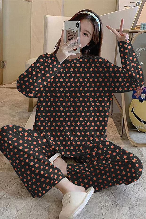 Long Sleeve Pajama Set WildFree SuperSoft Basic Suprem