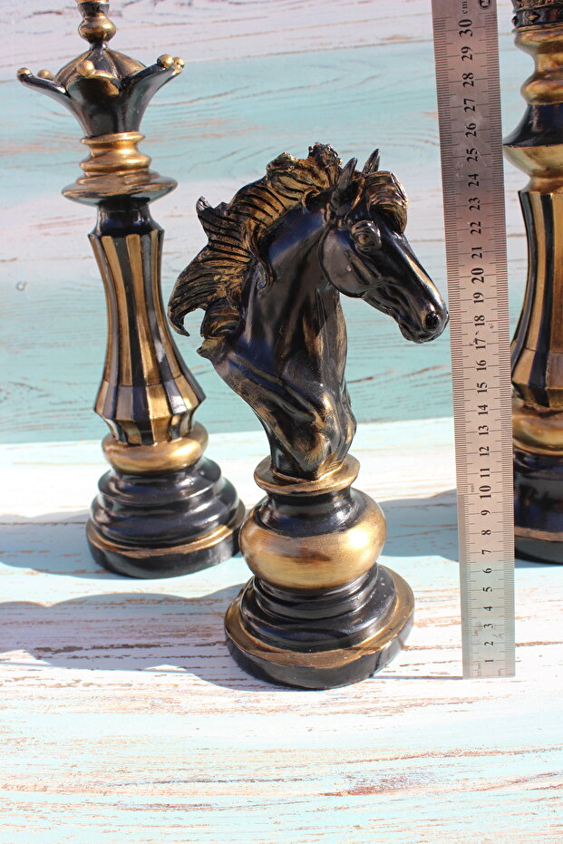 Dev Satranç Heykel Seti - 2