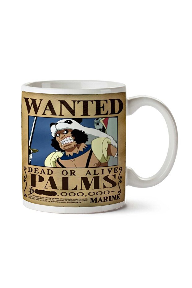 كوب مطبوع عليه وجهين من Wanted Palms Anime Wanted