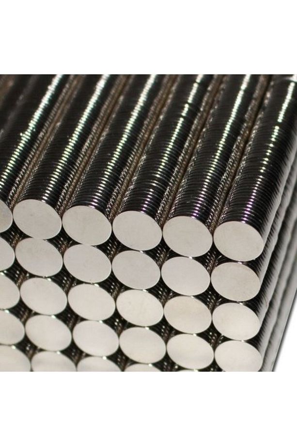 Yuvarlak Neodyum Mıknatıs (10 Mm X 1 Mm ), Güçlü Magnet, 10 Adet - 6
