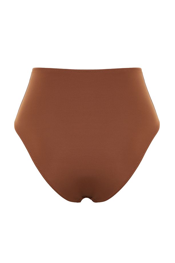 Kahverengi Yüksek Bel Regular Mix&Match Bikini Altı TBESS21BA0057 - 7