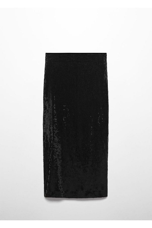 Pullu midi etek - 3