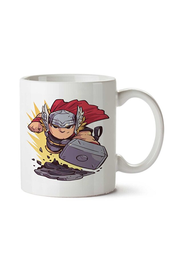 كوب ميني ثور مطبوع على الجانبين - 1