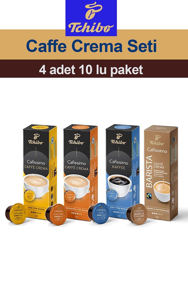 Cafissimo 4'lü Çok Satılan Kahve Seti 4x10 v2 - 1
