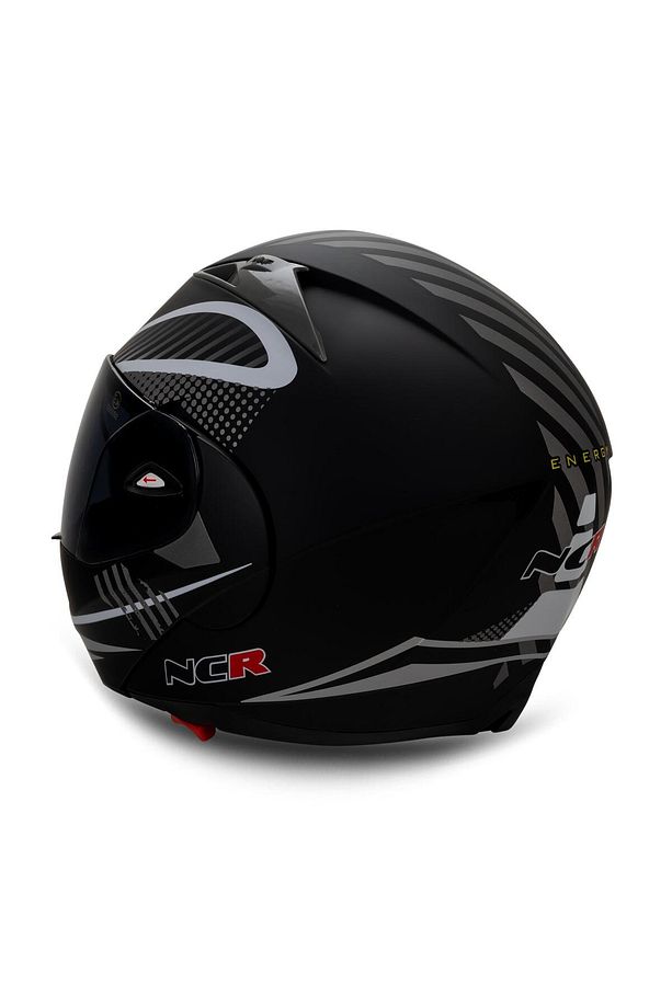 Çene Açılır Kask Ekstra Yedek Siyah Cam - 4