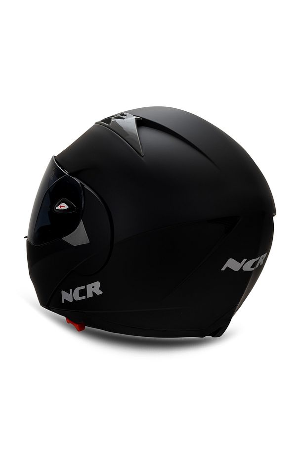 Çene Açılır Kask Ekstra Yedek Siyah Cam - 4