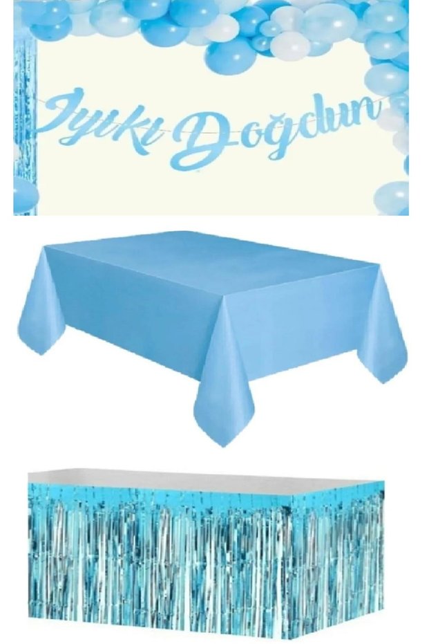 Happy Birthday Banner Blue Calligraphy Blue Desktop and Blue Desktop