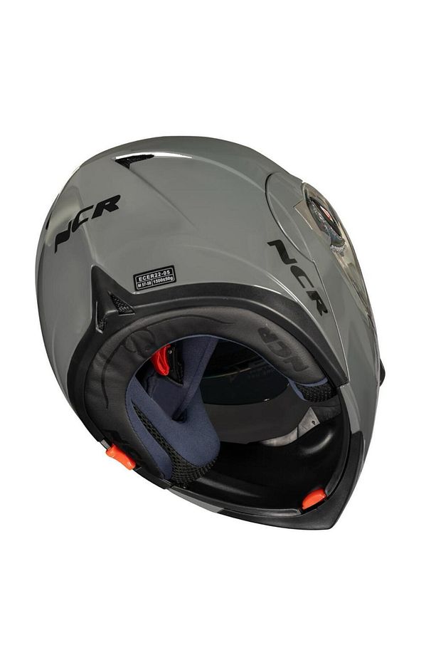 Çene Açılır Kask Ekstra Yedek Siyah Cam - 4