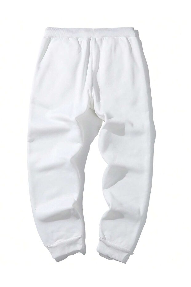 بنطال رياضي برباط بنمط الجبال للرجال - 2