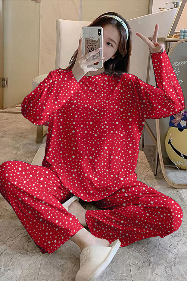 Long Sleeve Pajama Set ShineLikeTheStar SuperSoft Basic Suprem