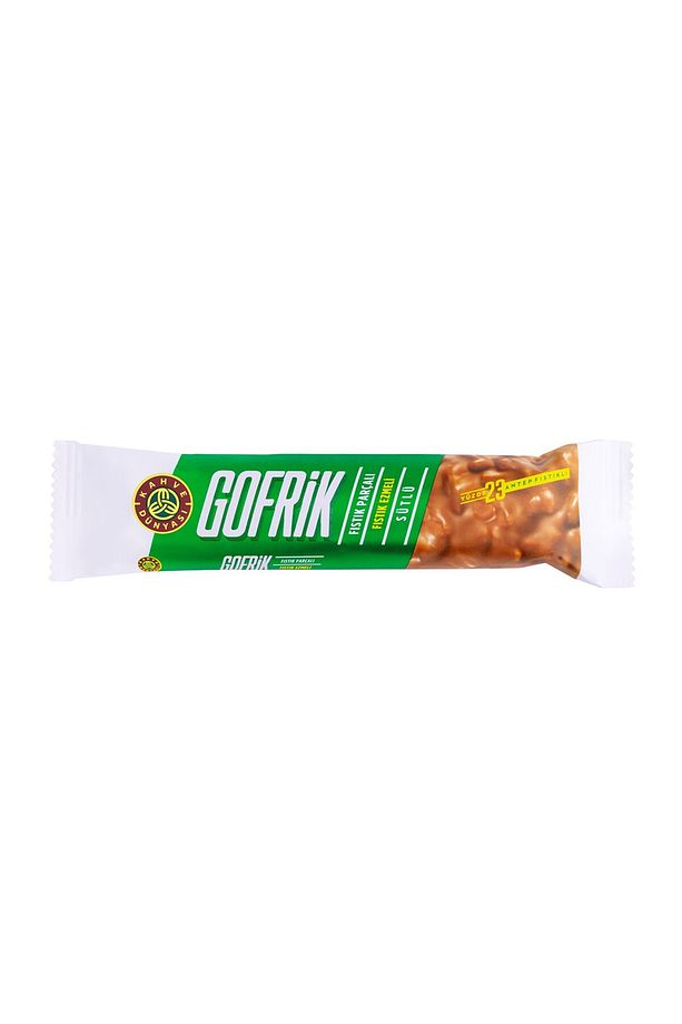 Dünyası Gofrik Antep Fıstıklı Sütlü Çikolata 33 Gr x 12 Adet - 1