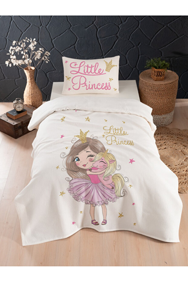 Baby and Children's Room Cotton Single Waffle Pike and Bedspread Sets 1