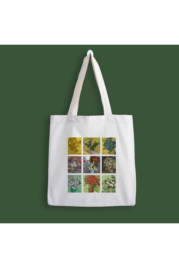 Van Gogh Collage 3 Printed Cloth Bag