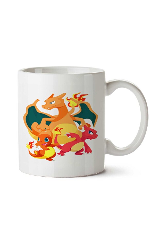Charmander Evolutions Two Sided Printed Mug