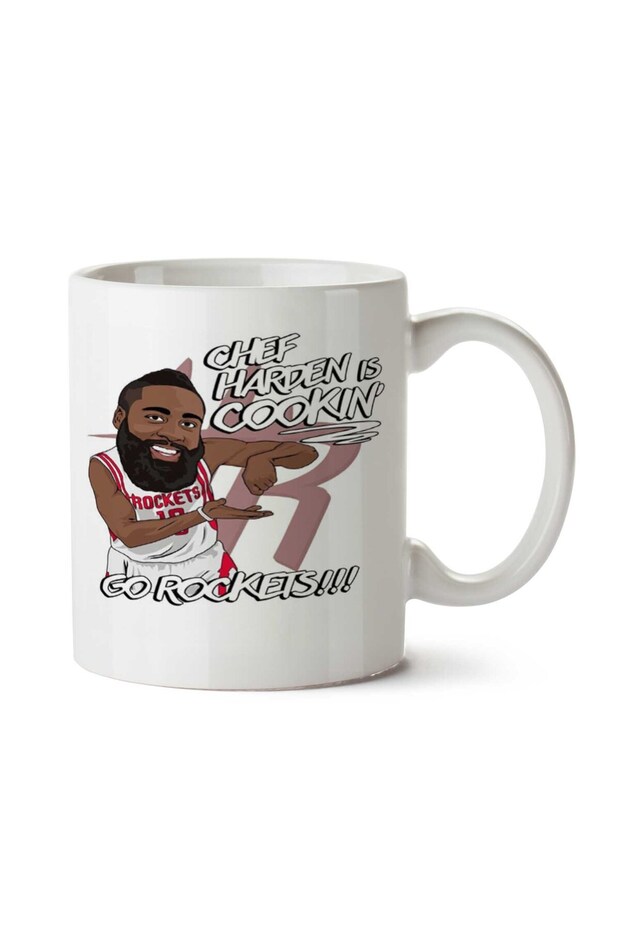 كأس NBA CHEF James HARDEN مطبوع على الجانبين