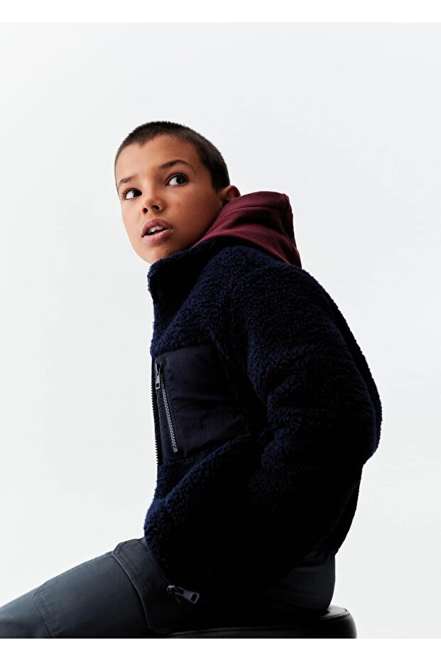 Fur Design Jacket - 3