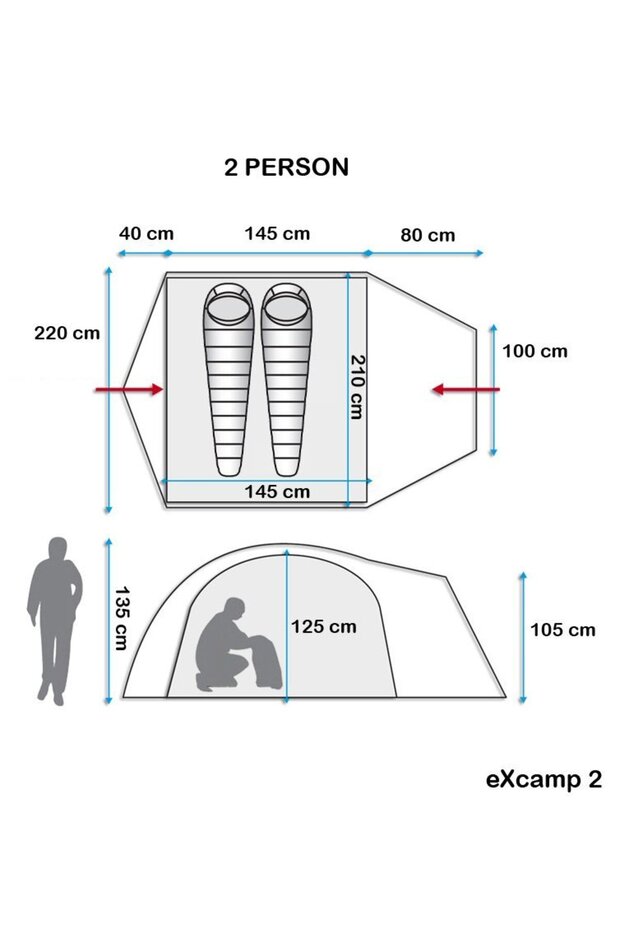 Excamp 2 Pro Çadır - 2