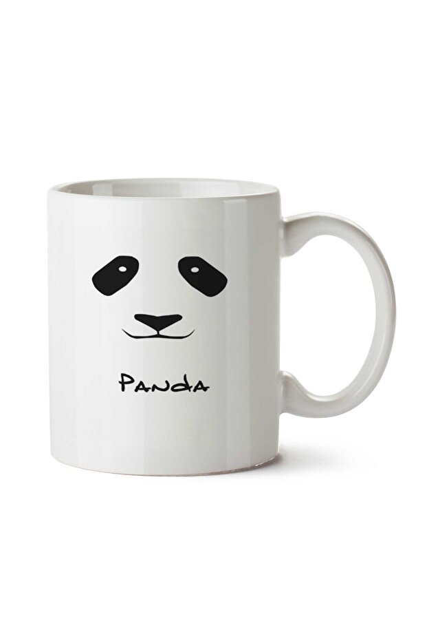 كوب مطبوع على الجانبين من Panda We Are Laughing