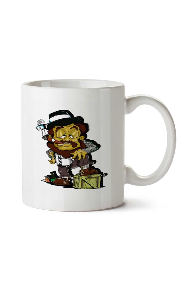 كوب Leprechaun مطبوع على الجانبين