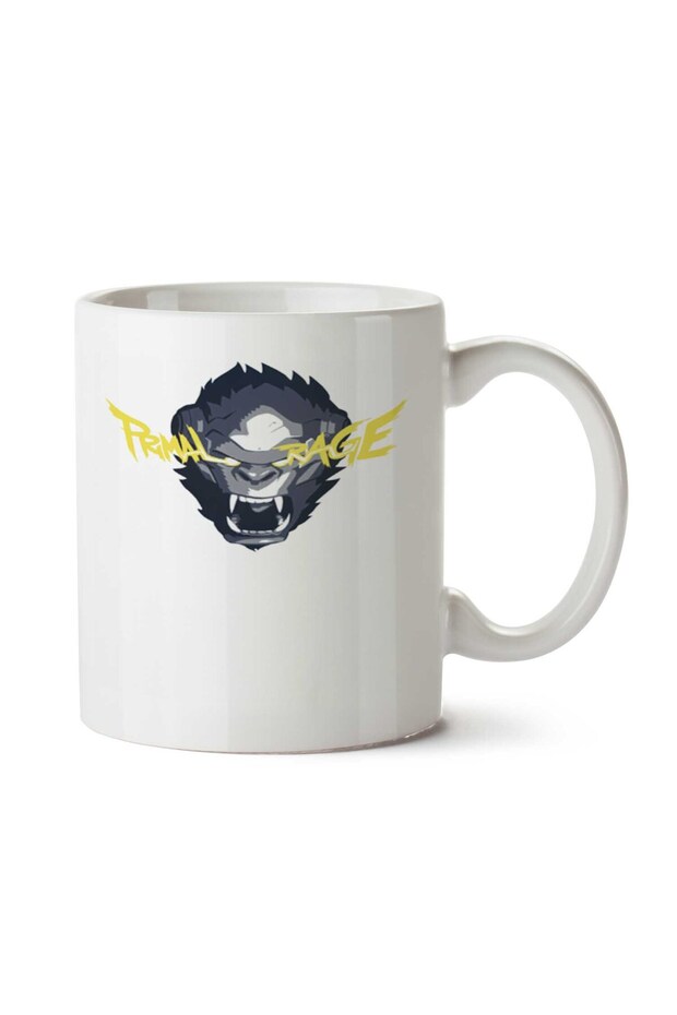 كوب Primal Rage مطبوع على الجانبين