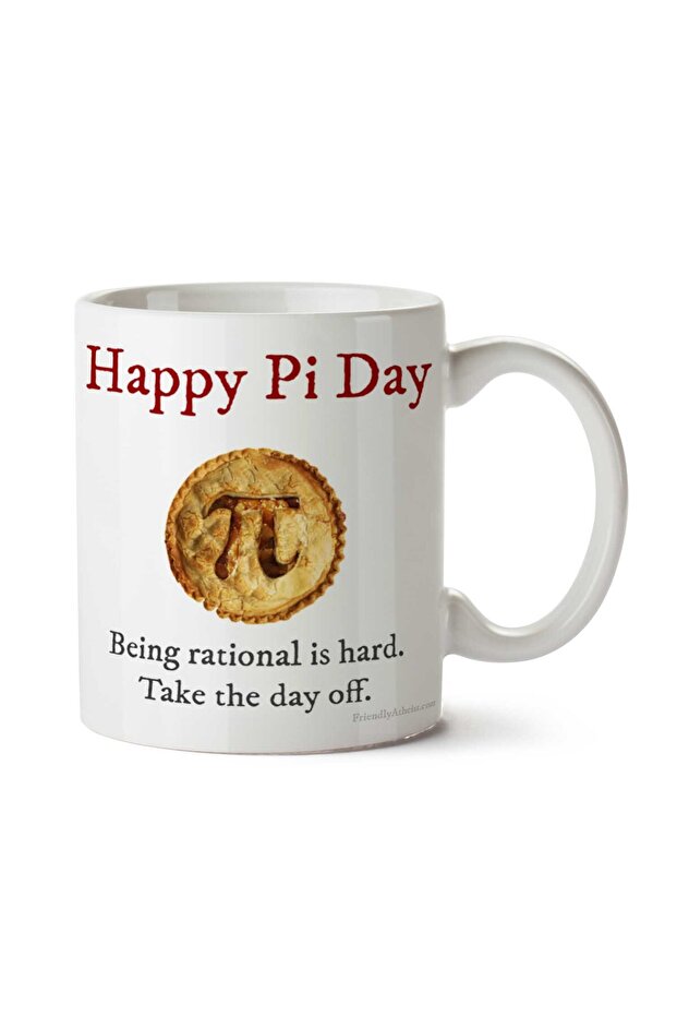 كوب Pi Day Pilot + لوحة ماوس مطبوع على الجانبين