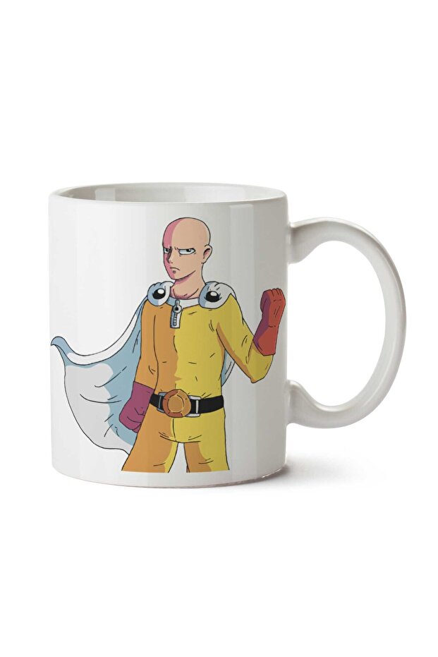 كوب One Punch Man Saitama مطبوع على الجانبين