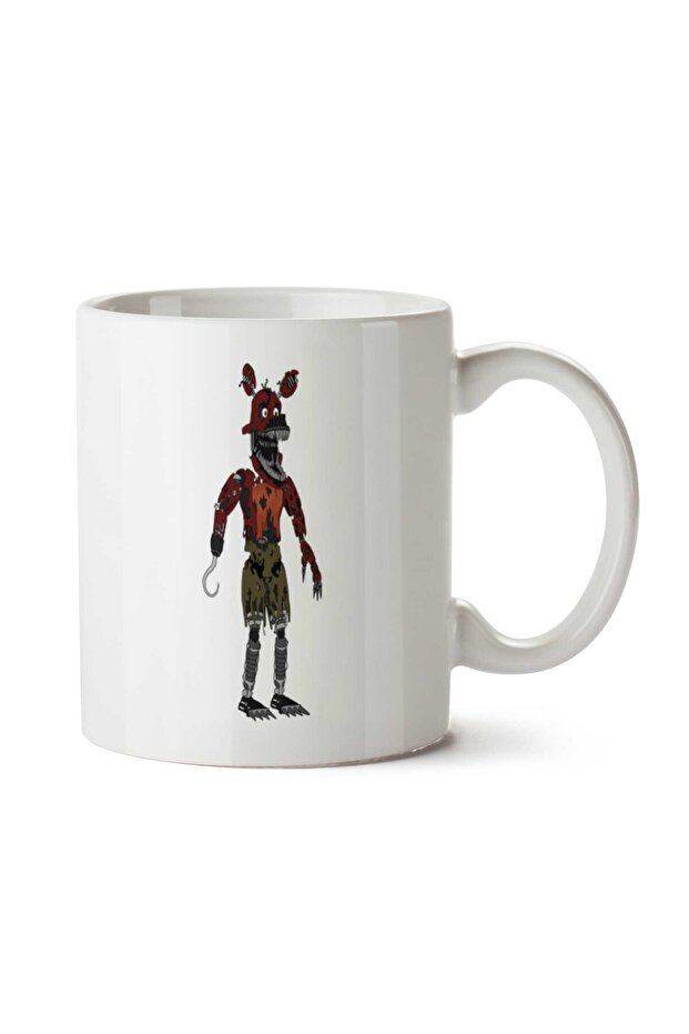 كوب Nightmare-Foxy-Transparent مطبوع على الجانبين