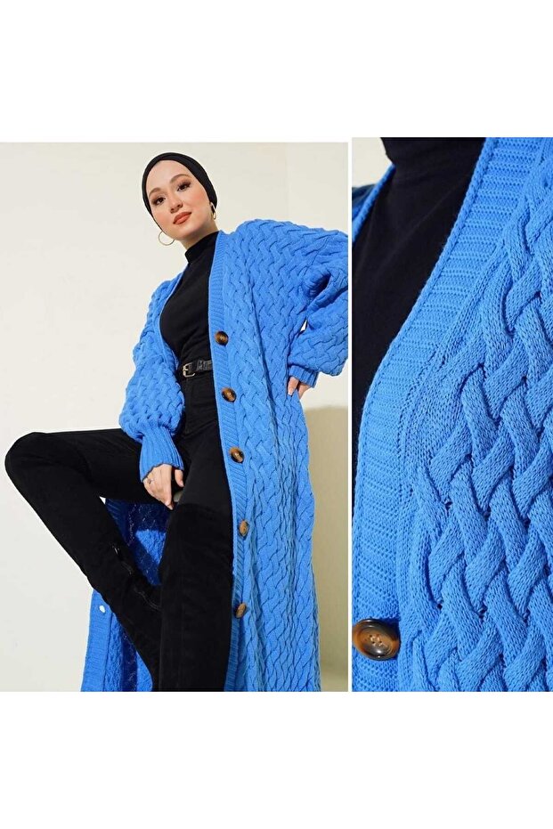 SEPET ÖRGÜ TRİKO HIRKA - 1