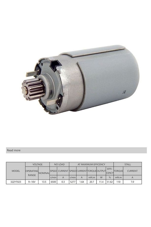 Dc Motor 12 V Yüksek Hızlı Ve Yüksek Torklu Motor, Oem:32zyt023 - 1