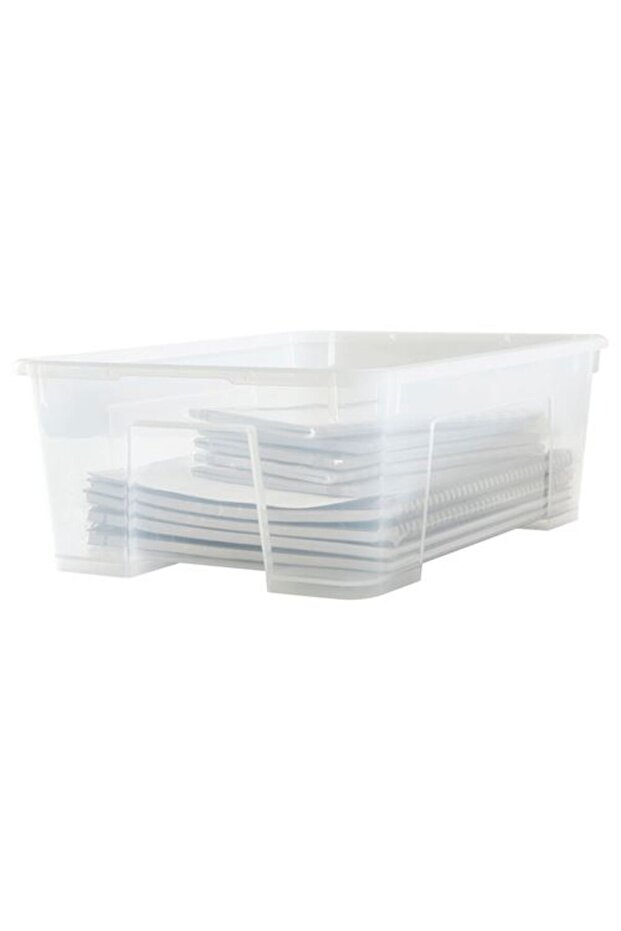 Transparent Samla Box, Without Lid 11 Lt