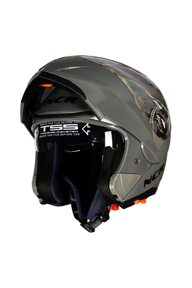 Çene Açılır Kask Ekstra Yedek Siyah Cam - 3