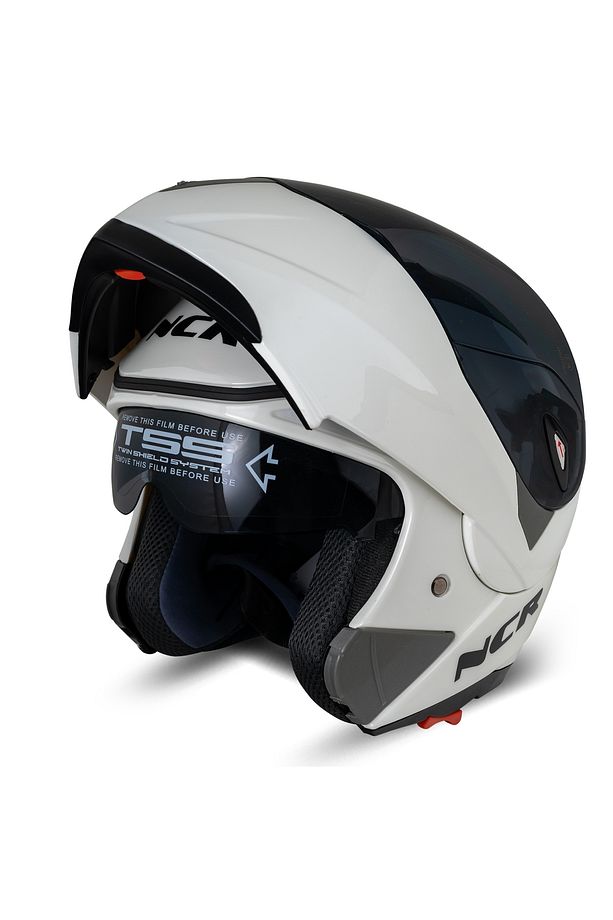 Çene Açılır Kask Ekstra Yedek Siyah Cam - 3