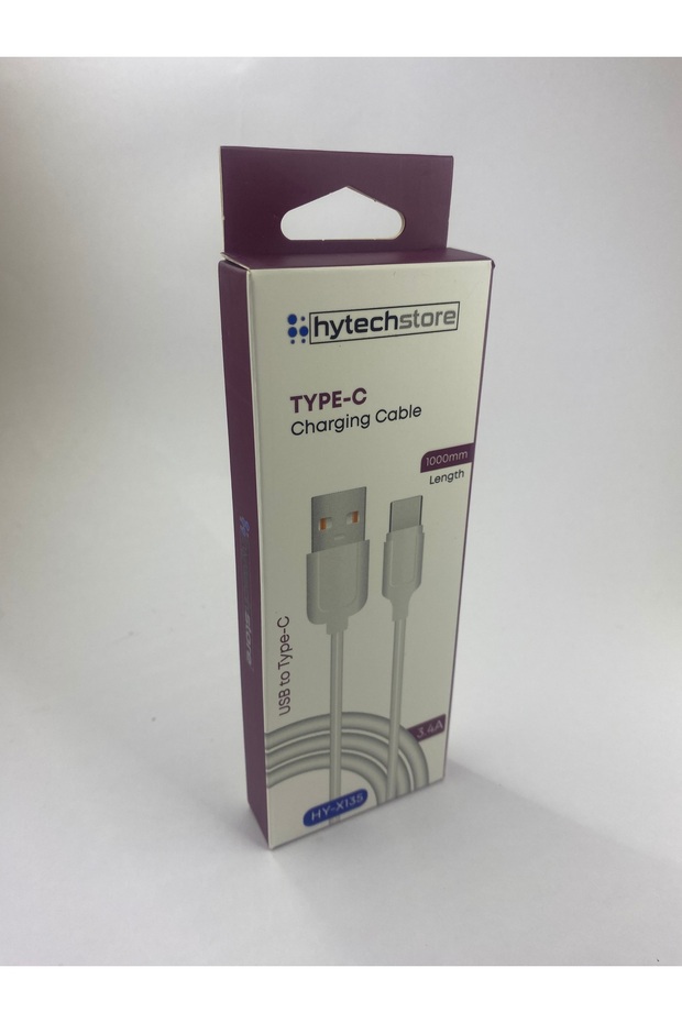 3.4A Type-c USB Uyumlu Şarj Kablosu 1 metre - 1