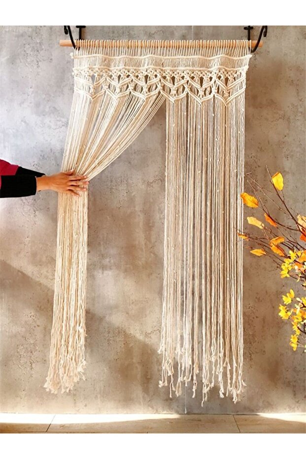 Makrome kapı perdesi - 1