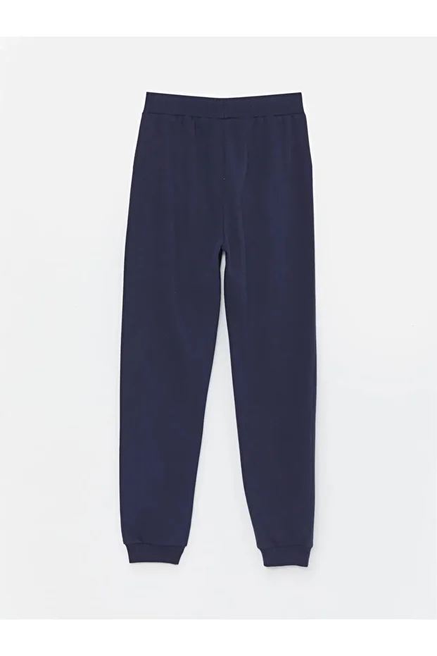 LCW Kids Beli Lastikli Basic Kız Çocuk Jogger Eşofman Altı - 2