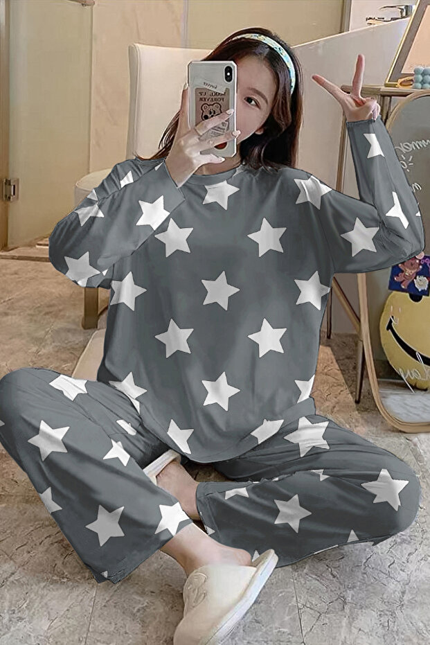Long Sleeve Pajama Set GoodNight SuperSoft Basic Suprem