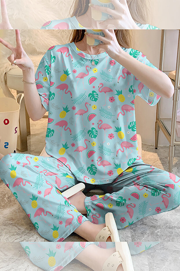 Short Sleeve Pajama Set HelloSummer Supersoft Basic Supreme
