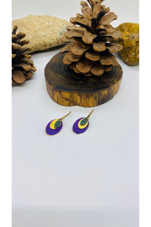 Handmade design Patina women earrings