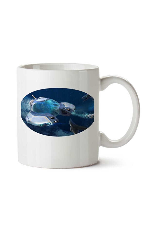كوب Seamoth Subnautica مطبوع على الجانبين