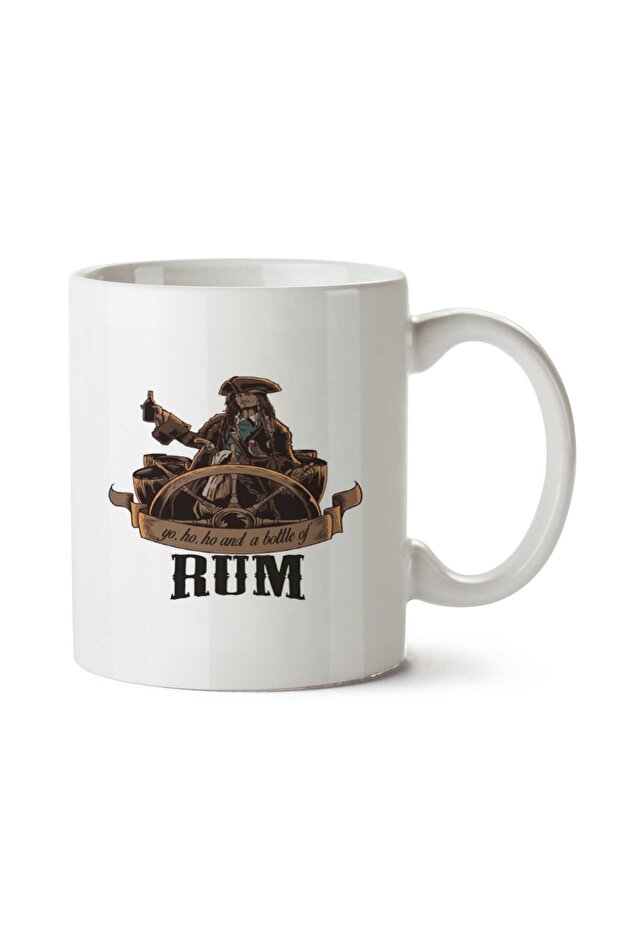 كوب RUM مطبوع على الجانبين