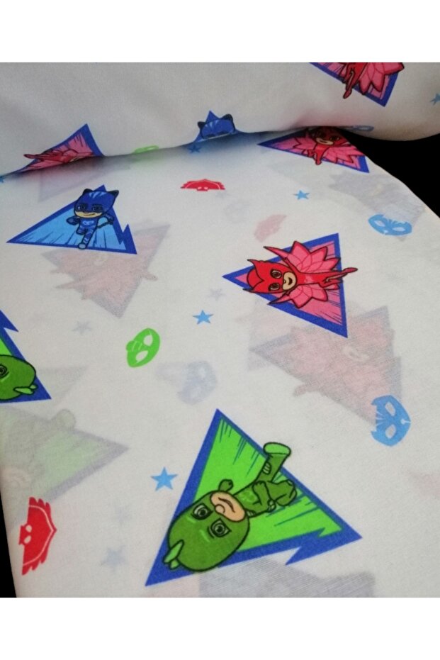 Pj Mask Bahar Tek Kişilik Çarşaf Yastık Set - 6