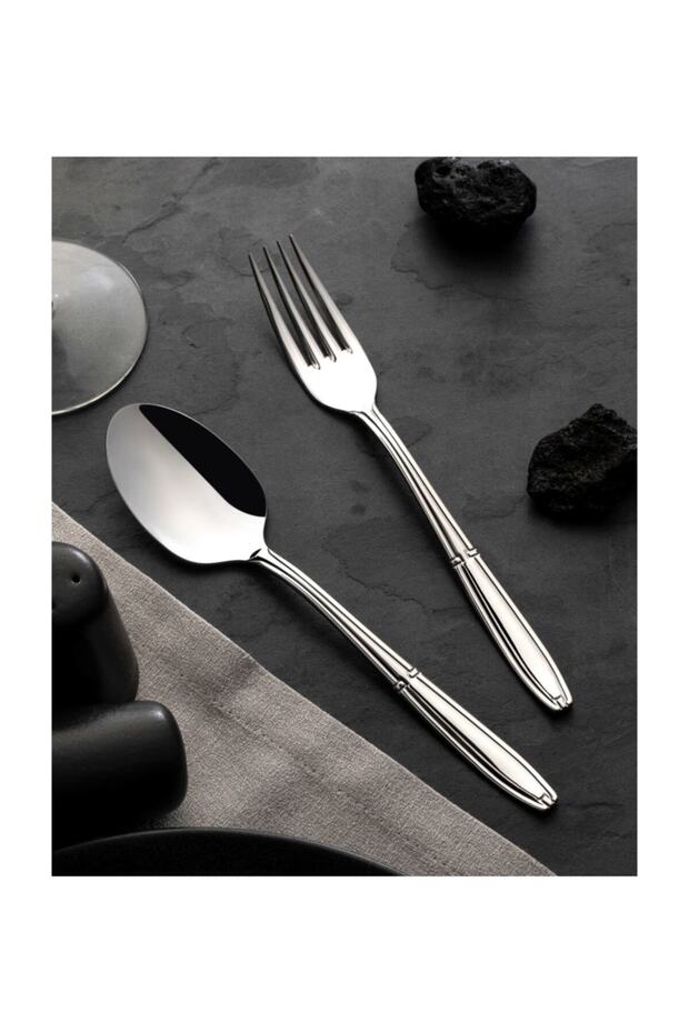 buket tatlı kaşık - 12 li tatlı kaşığı - 1