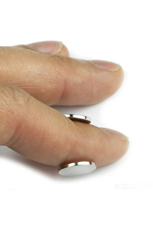 Yuvarlak Neodyum Mıknatıs (10 Mm X 1 Mm ), Güçlü Magnet, 10 Adet - 4